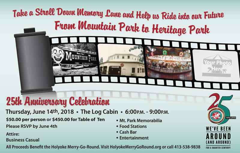 Holyoke Merry-Go-Round 25th Anniversary Celebration - June 14, 2018 - Tickets Online 2017 Derby Dazzle - Holyoke Merry-Go-Round